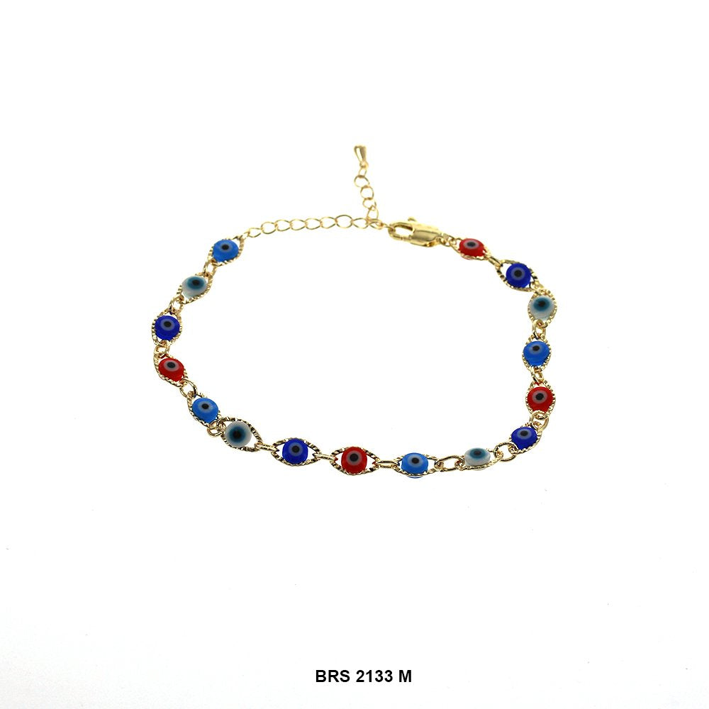 Evil Eye Diamond Cut Bracelets BRS 2133 M