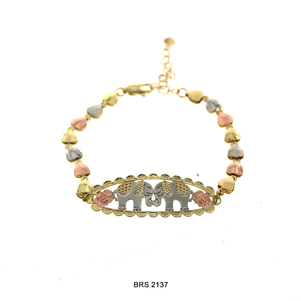 Pulsera Elefante Tricolor BRS 2137