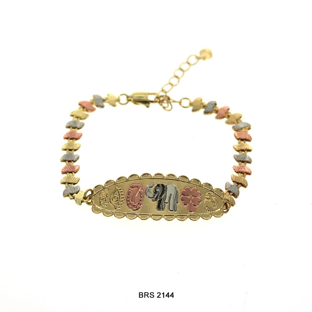 Pulsera Lucky Tres Tonos BRS 2144