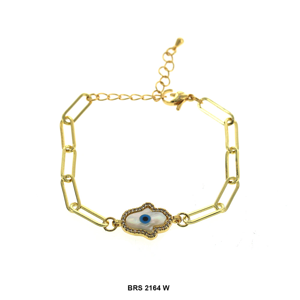 Pulsera Mal de Ojo BRS 2164 W