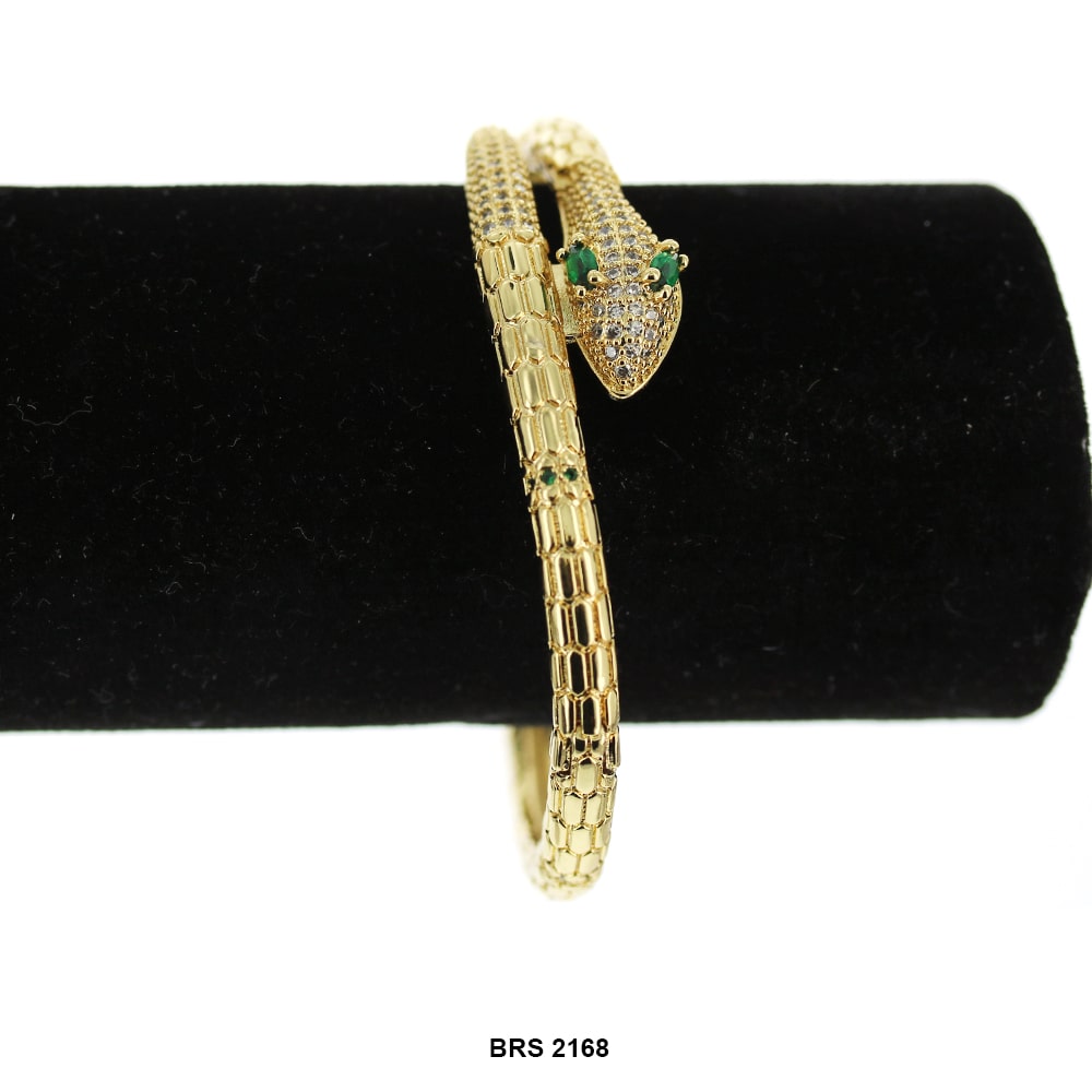 Snake Open Bangle Bracelet BRS 2168