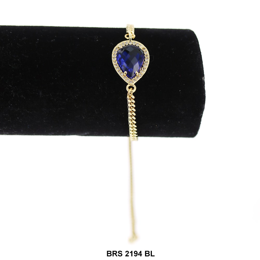 Pulsera Ajustable Lágrima BRS 2194 BL