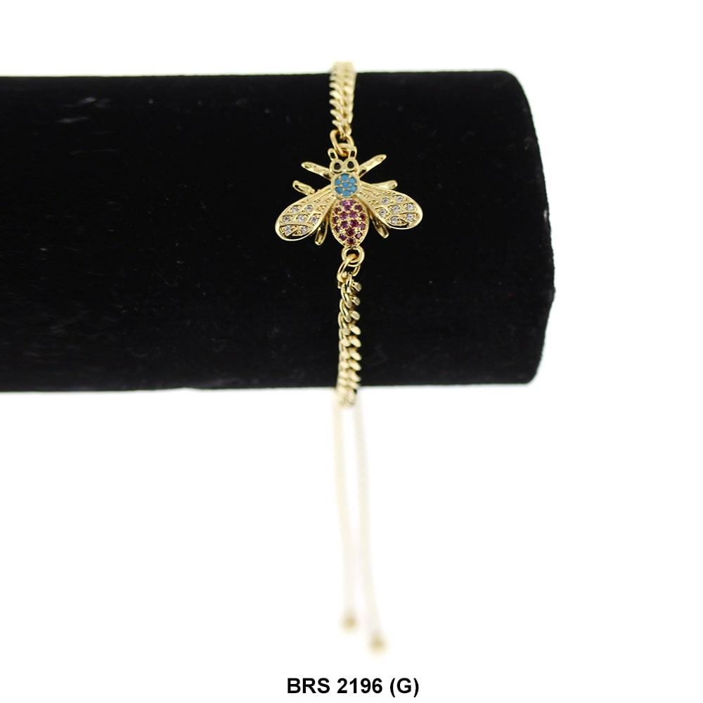 Pulsera Ajustable Abeja BRS 2196 G