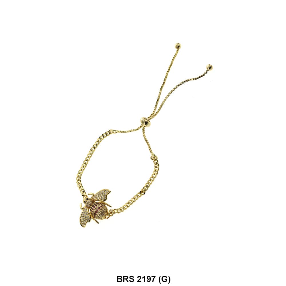 Pulsera Ajustable Abeja BRS 2197 G