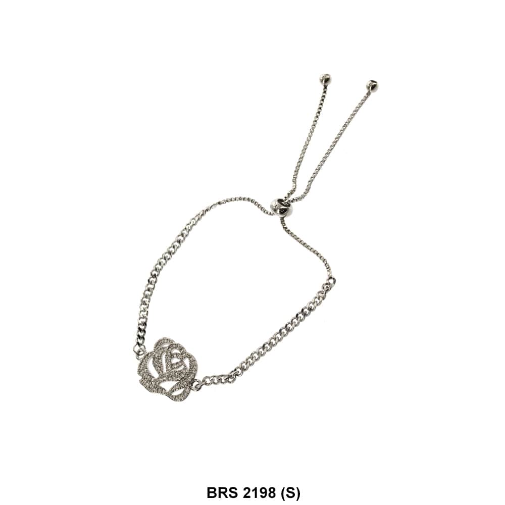 Pulsera Ajustable Flor BRS 2198 S