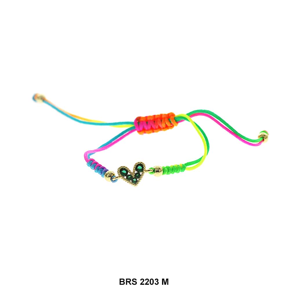 Pulsera Corazón Hilo BRS 2203 M