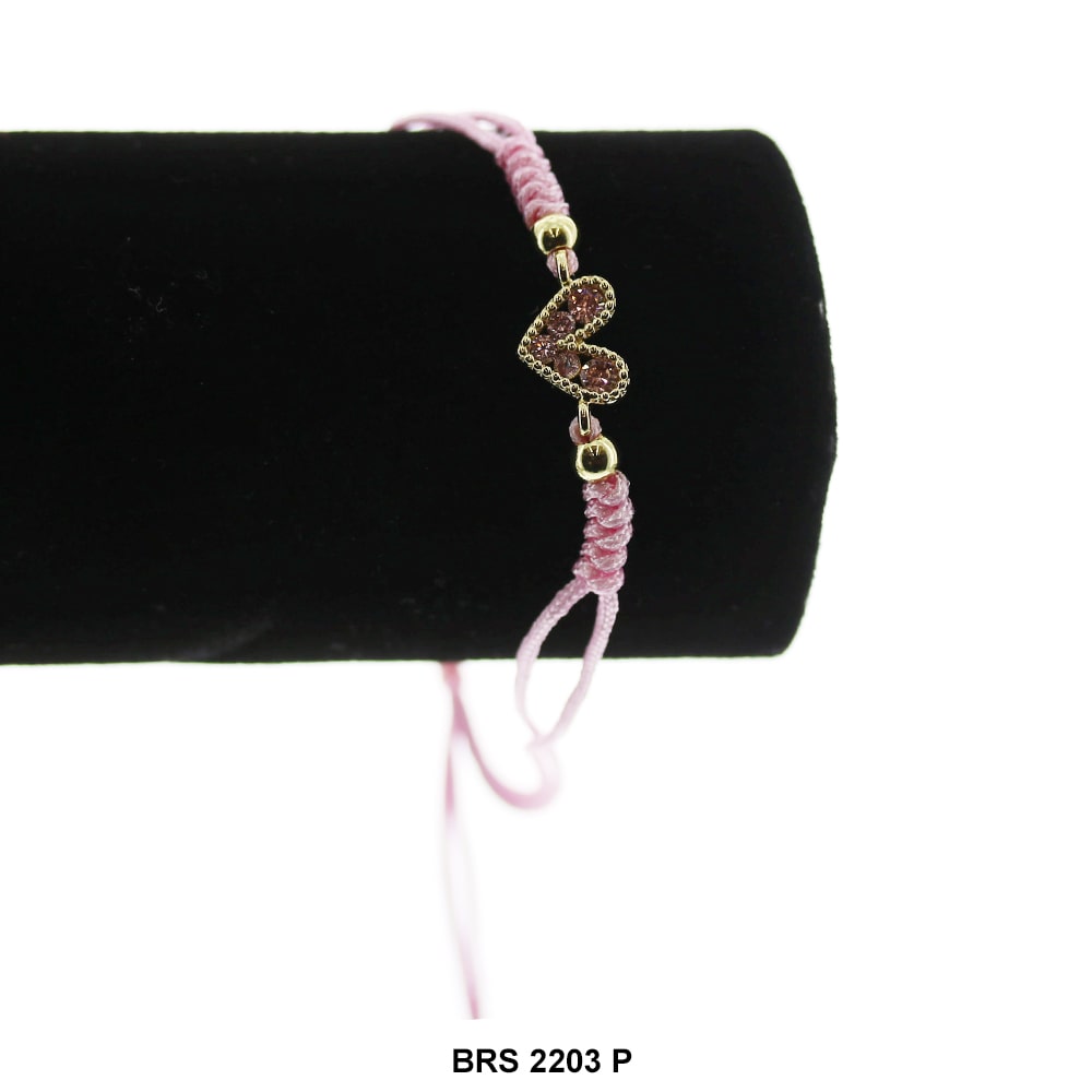 Pulsera Corazón Hilo BRS 2203 P