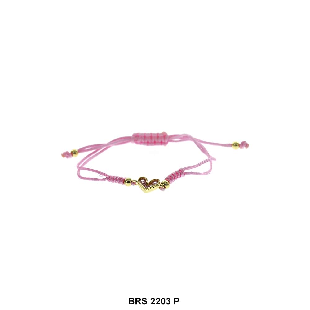 Pulsera Corazón Hilo BRS 2203 P