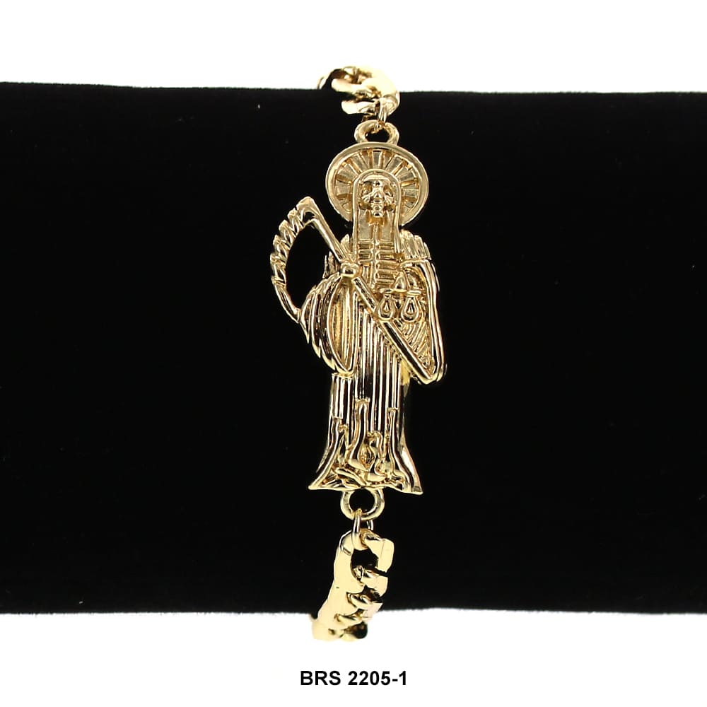 Pulsera Hombre Santa Muerte BRS 2205-1