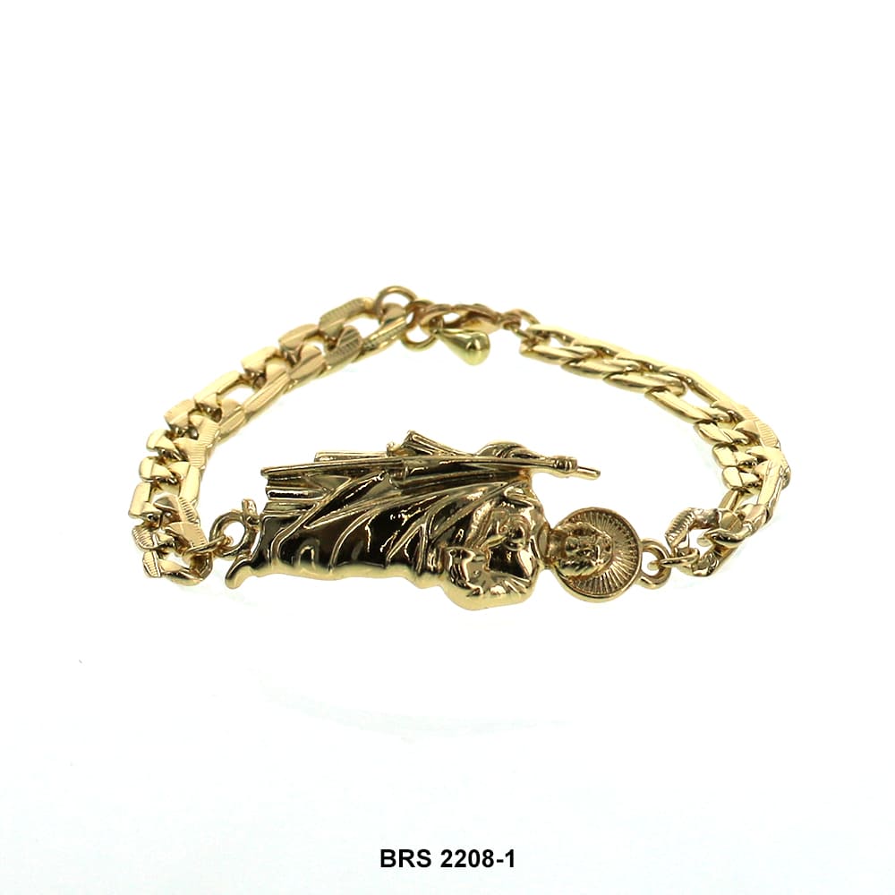 San Judas Men Bracelet BRS 2208-1