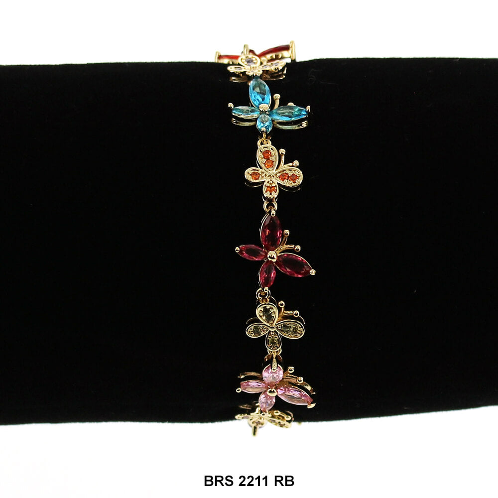 Pulsera Mariposa CZ BRS 2211 RB