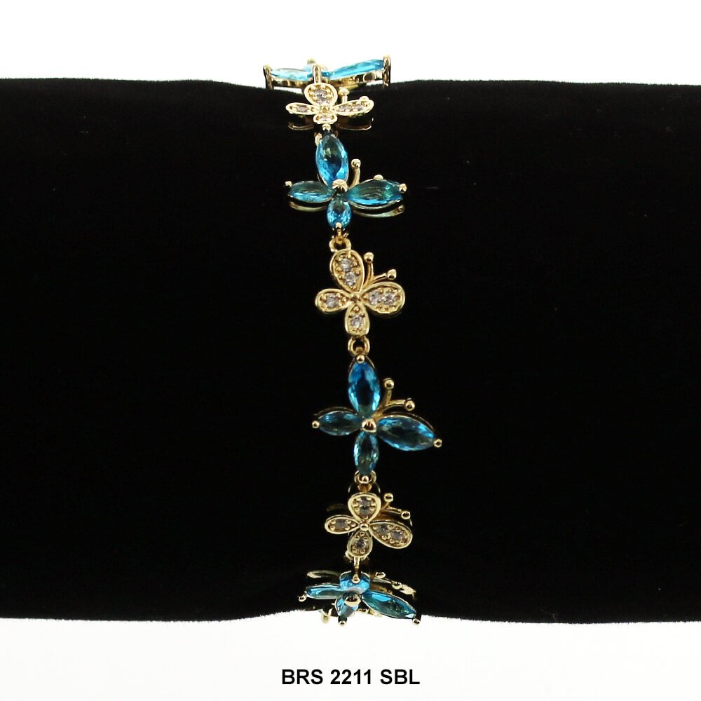 Pulsera Mariposa CZ BRS 2211 SBL