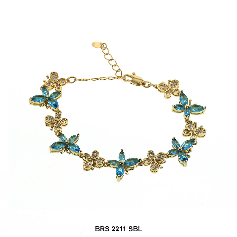 Pulsera Mariposa CZ BRS 2211 SBL