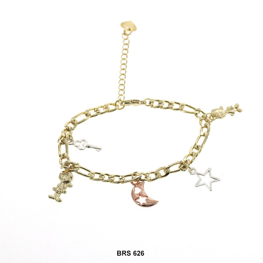 Pulsera Dijes Luna BRS 626