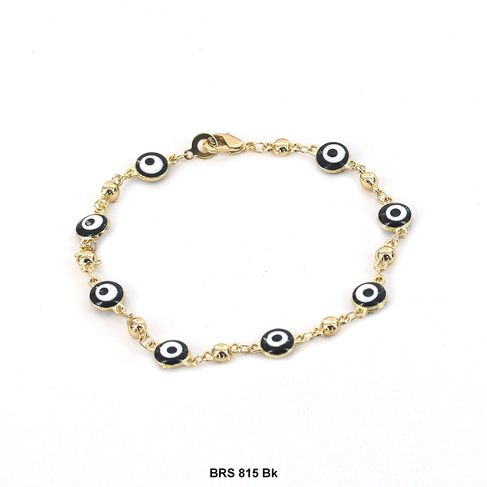 Pulsera Mal de Ojo Redonda BRS 815 BK