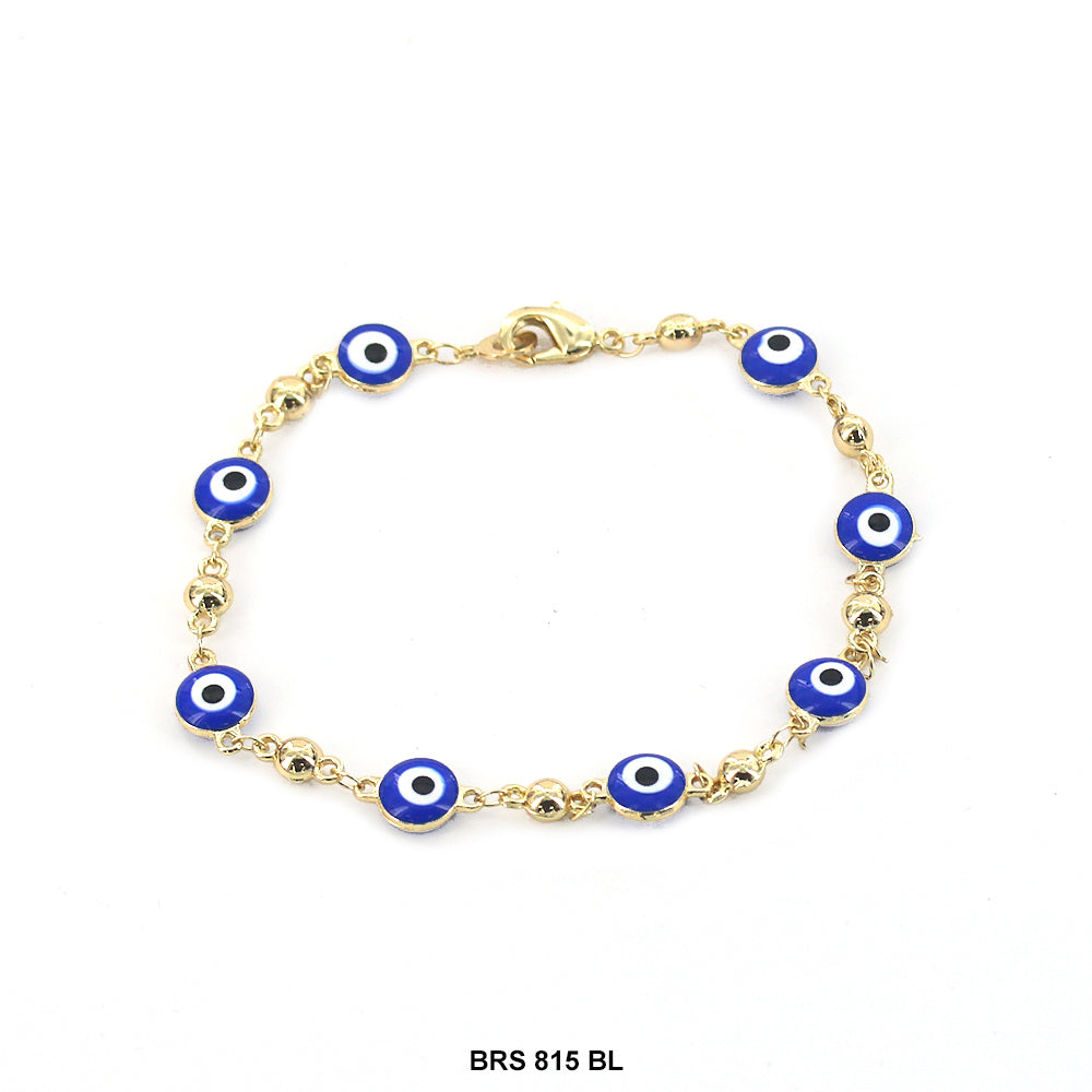 Pulsera Mal de Ojo Redonda BRS 815 BL