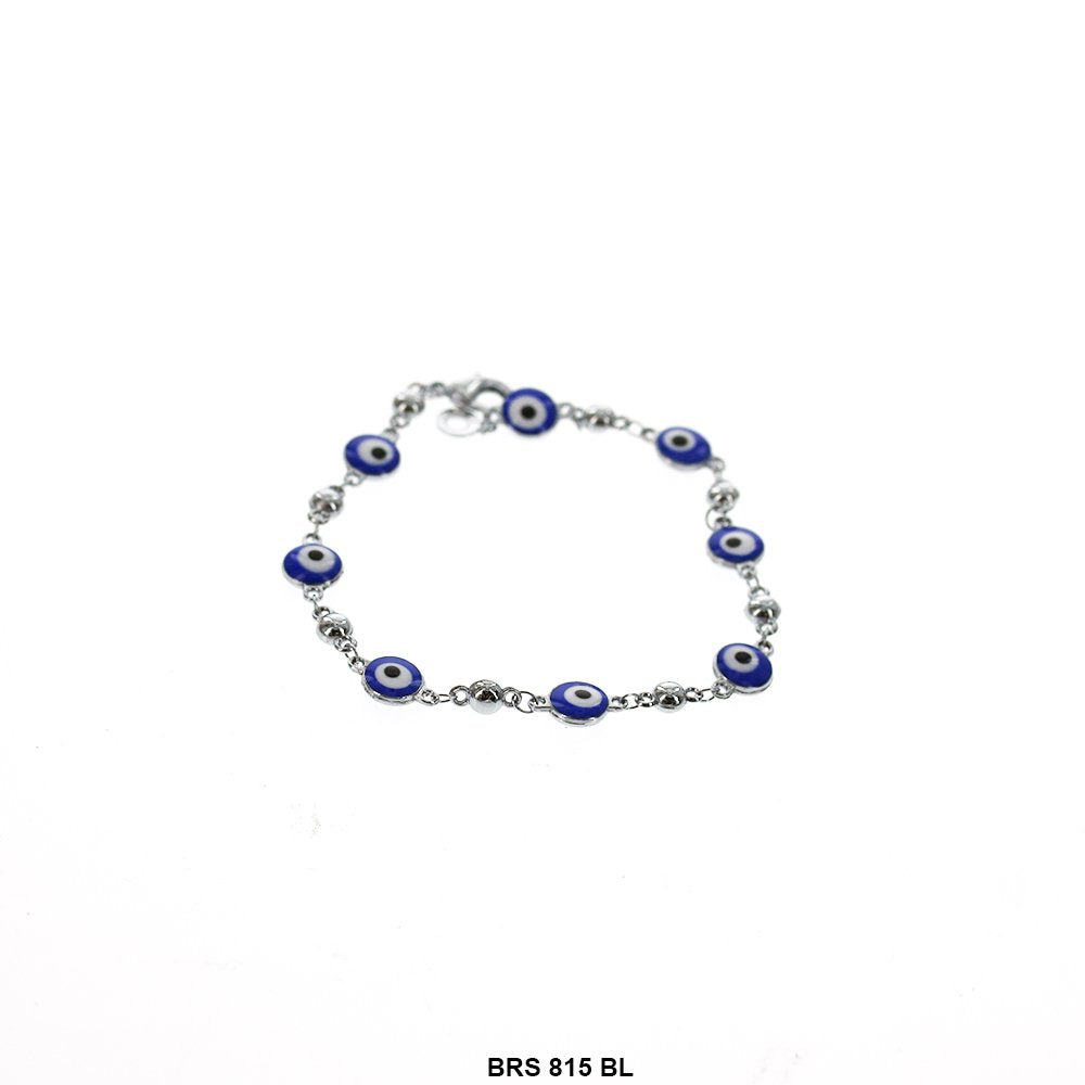 Pulsera Mal de Ojo Redonda BRS 815 BL S