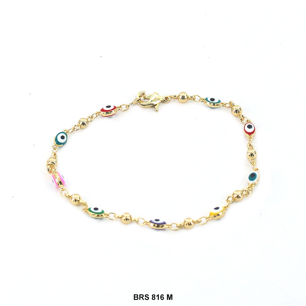 Pulsera Mal de Ojo Oval BRS 816 M