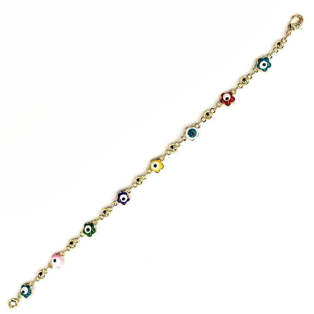 Pulsera Flor Mal de Ojo BRS 826