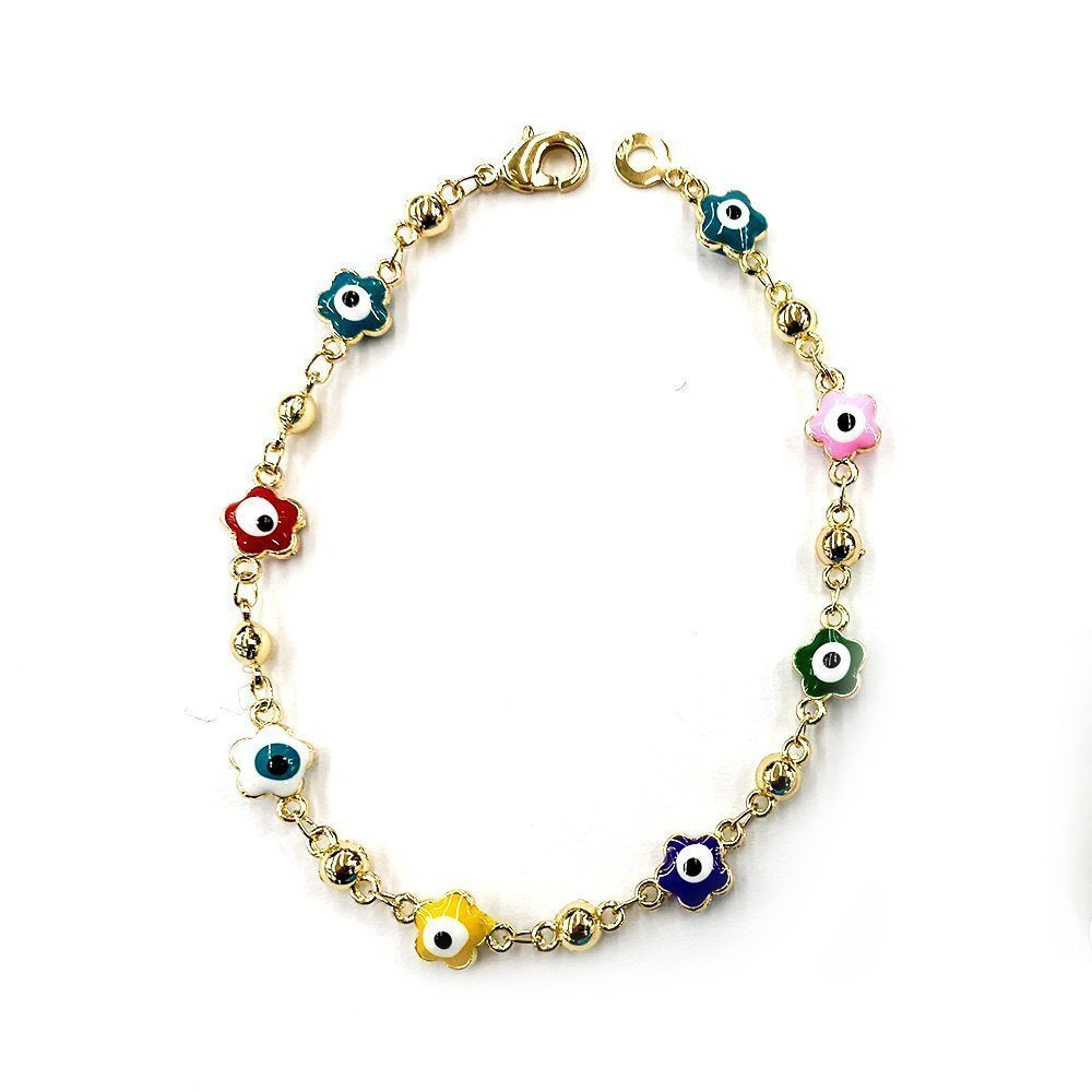 Pulsera Flor Mal de Ojo BRS 826