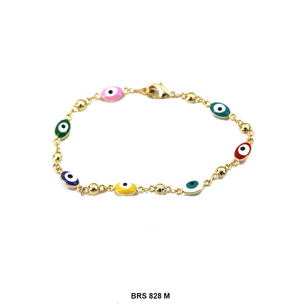 Pulsera Mal de Ojo Oval BRS 828 M