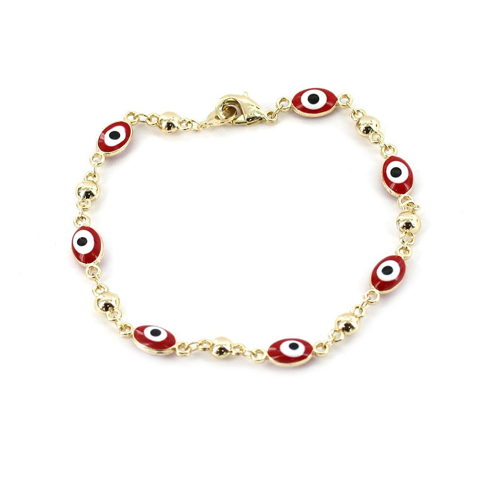 Pulsera Mal de Ojo Oval BRS 828 R