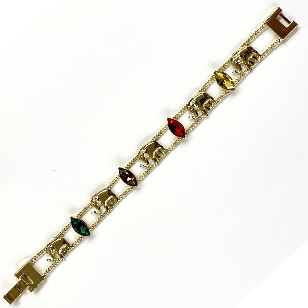 Pulsera Elefante Piedras Multi Color BRS 846 M