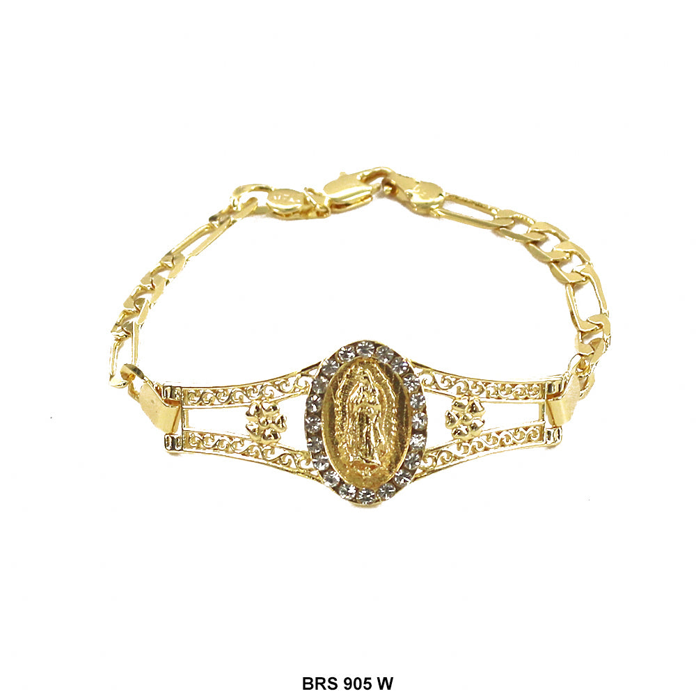 Guadalupe Medallion Bracelet  BRS 905 W