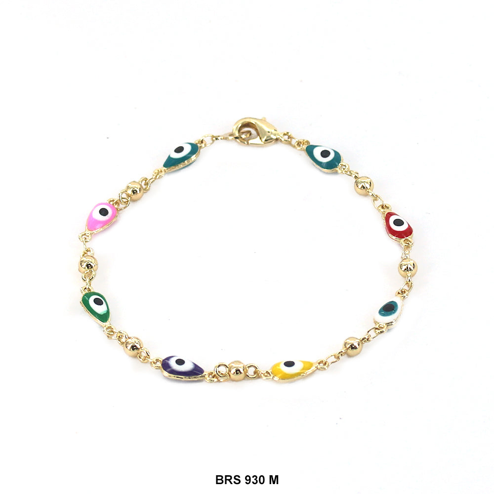 Tear Drop Evil Eye Bracelet BRS 930 M