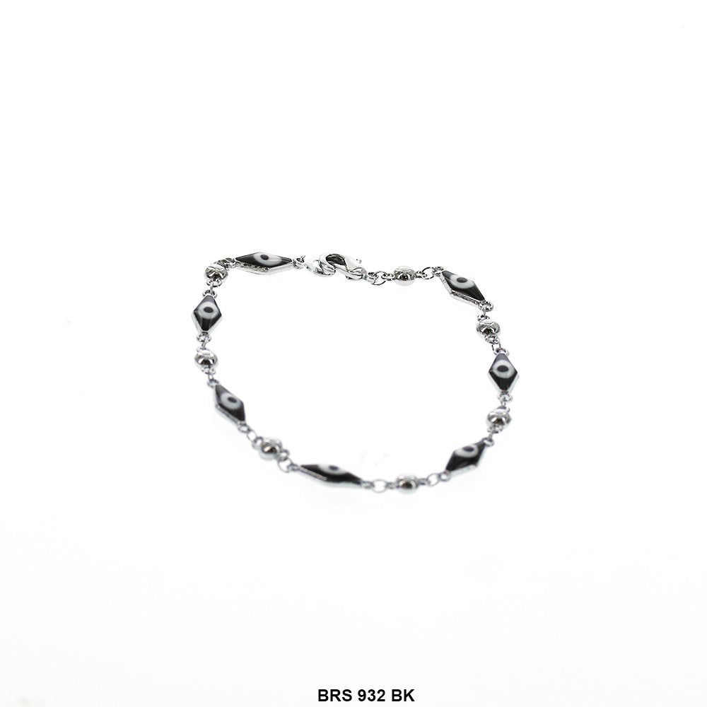 Pulsera de diamantes mal de ojo BRS 932 BK S