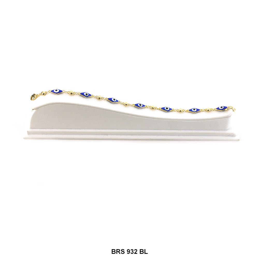 Diamond Evil Eye Bracelet BRS 932 BL