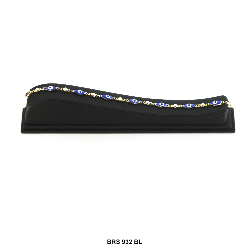 Diamond Evil Eye Bracelet BRS 932 BL