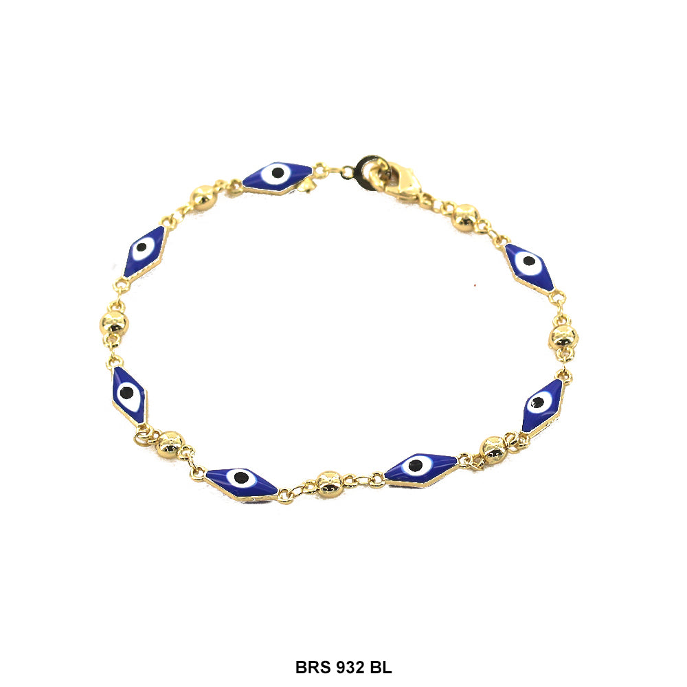 Diamond Evil Eye Bracelet BRS 932 BL