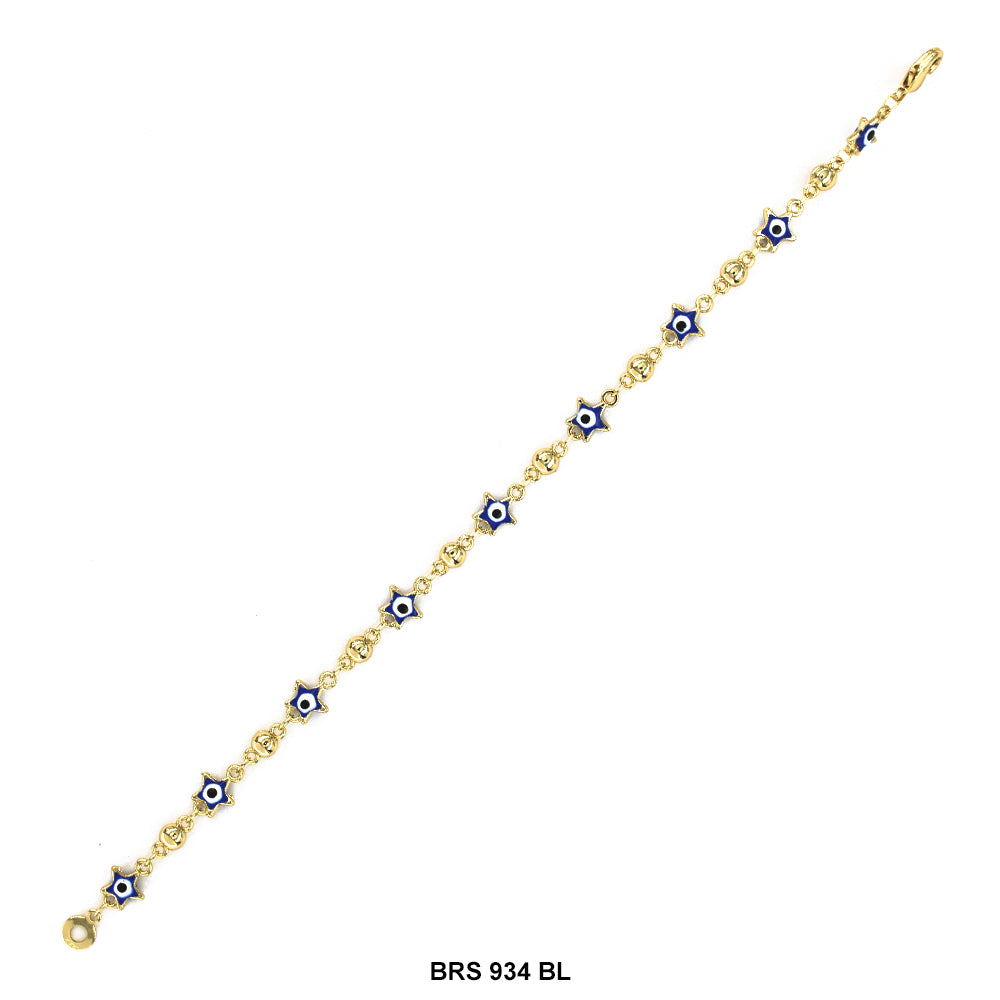 Stars Evil Eye Bracelet BRS 934 BL