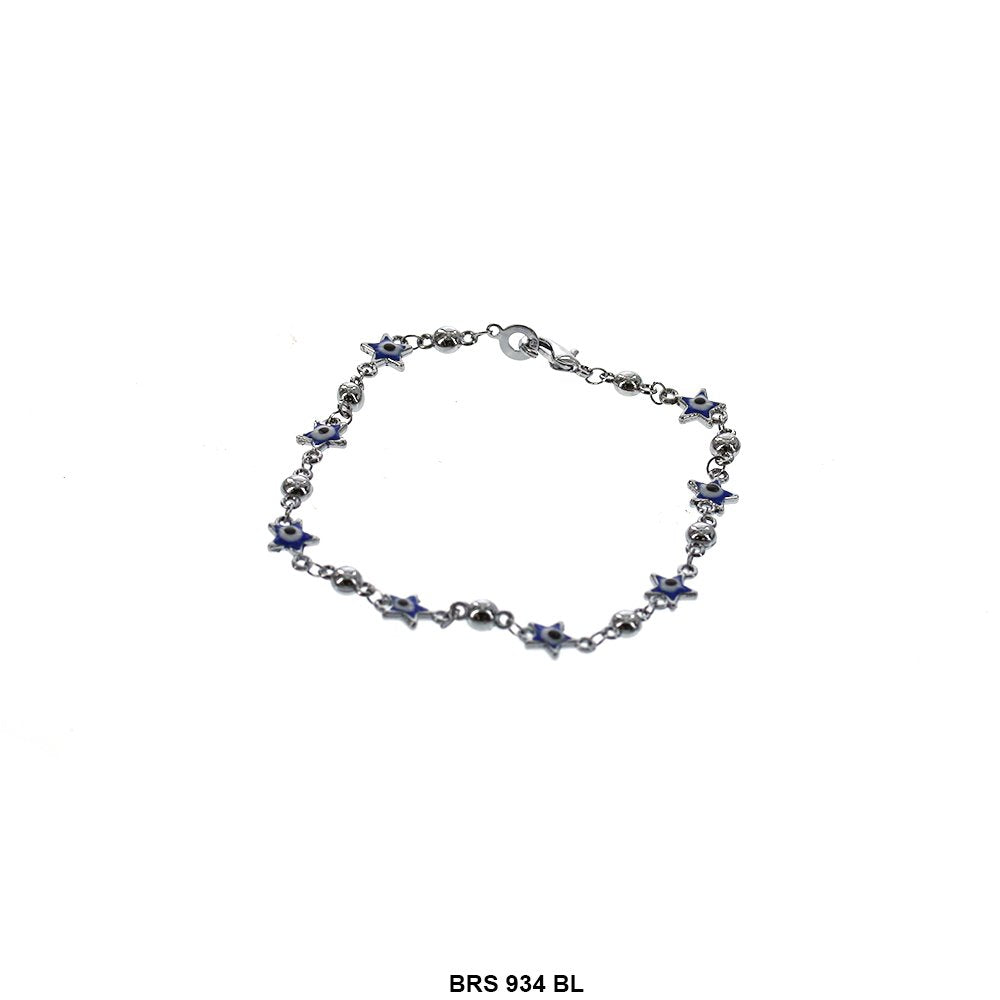 Pulsera Estrella Mal de Ojo BRS 934 BL S