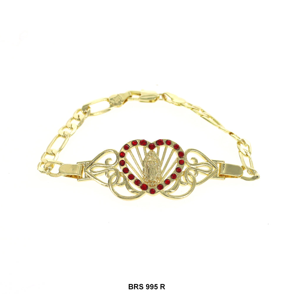 Guadalupe Corazón Figaro Pulsera BRS 995 R