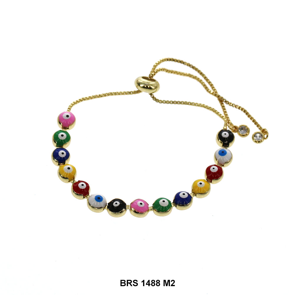 Pulsera Ajustable Mal de Ojo BRS 1488 M2