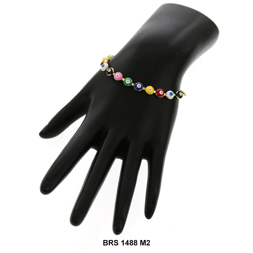 Pulsera Ajustable Mal de Ojo BRS 1488 M2