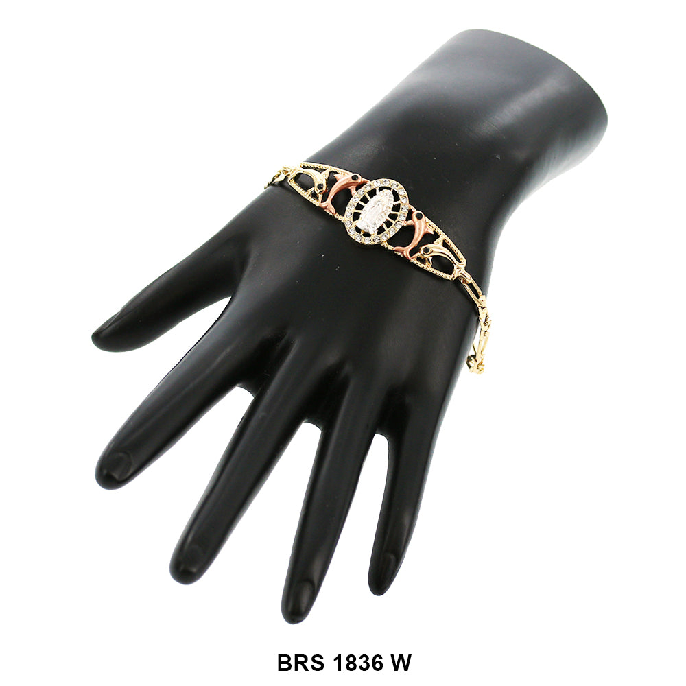 Brazalete Guadalupe Figaro BRS 1836 W