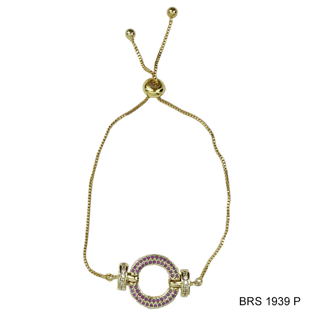 Round Adjustable Bracelet BRS 1939 P