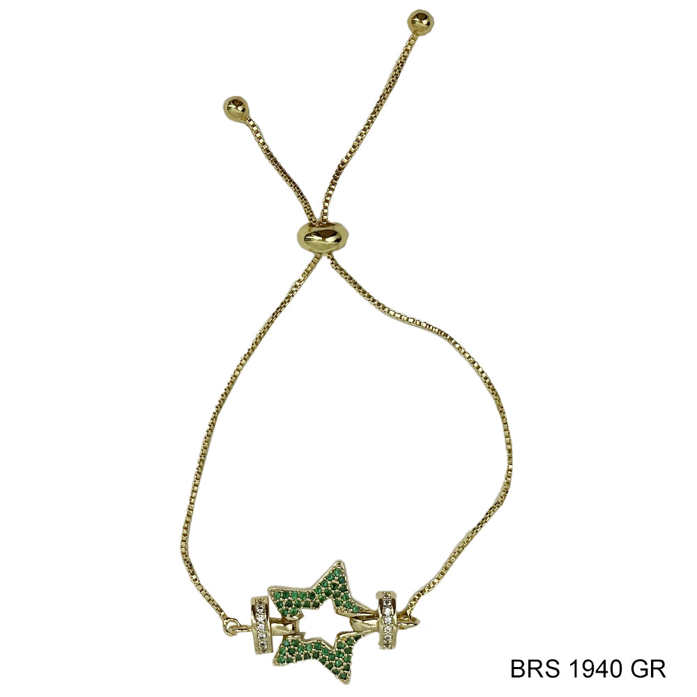 Star Adjustable Bracelet BRS 1940 GR