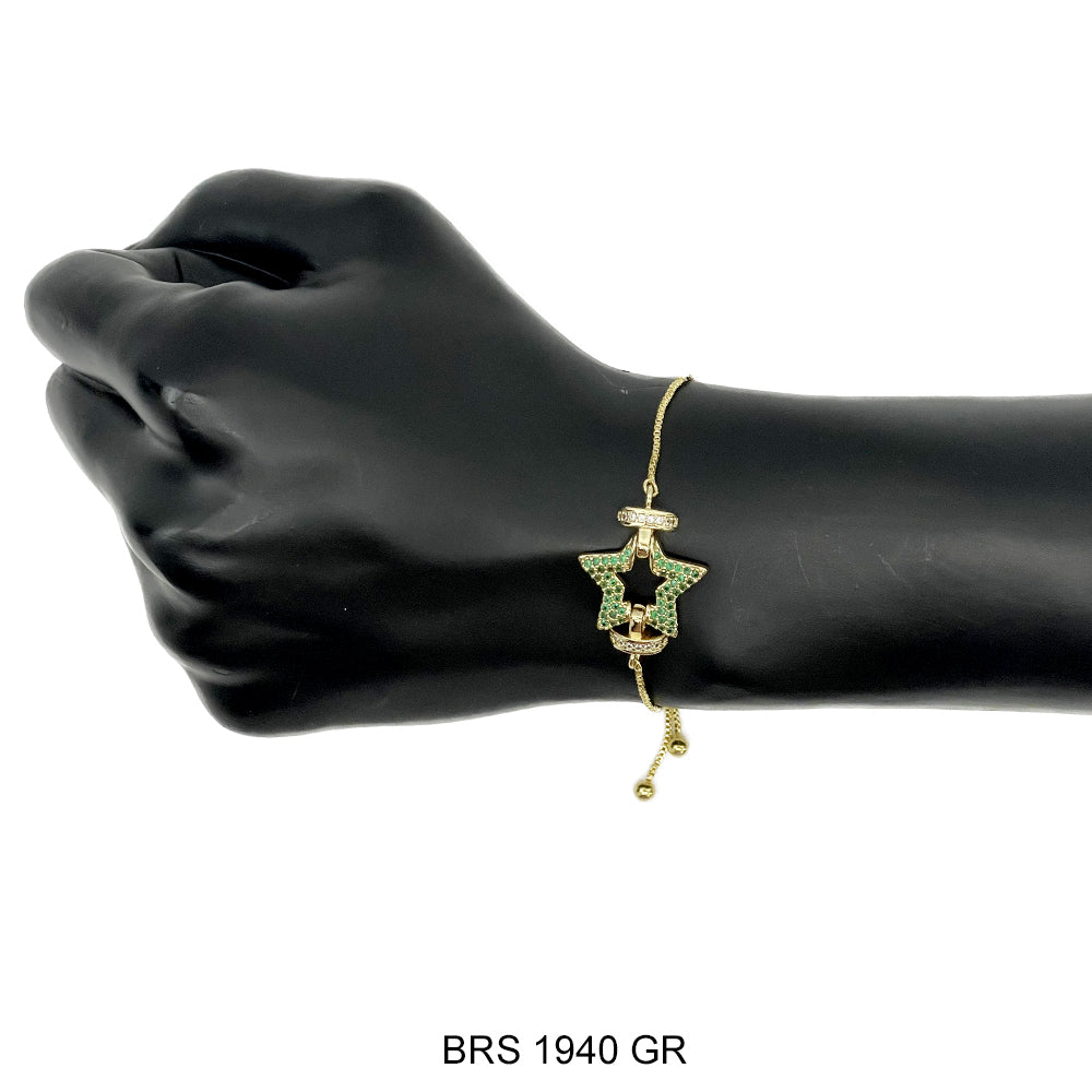 Star Adjustable Bracelet BRS 1940 GR