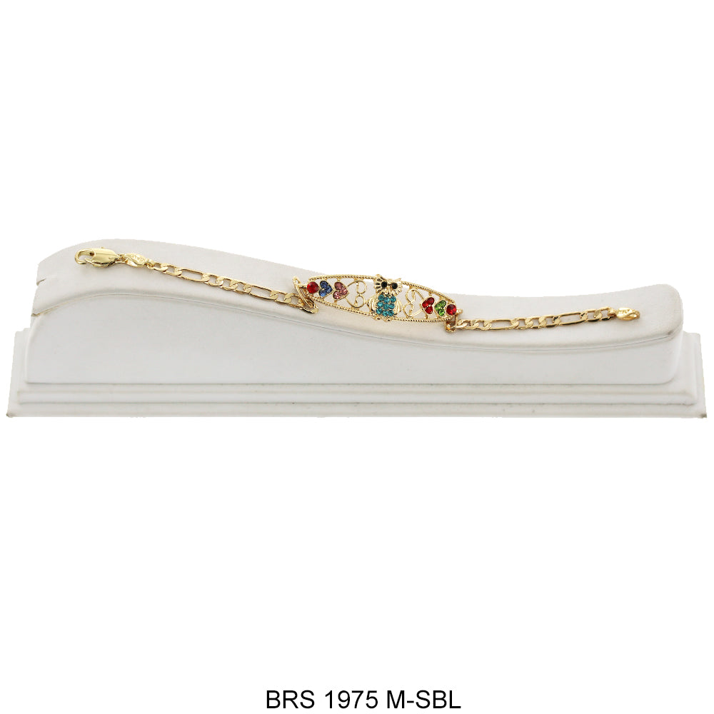 Owl Figaro Bracelet BRS 1975 M-SBL