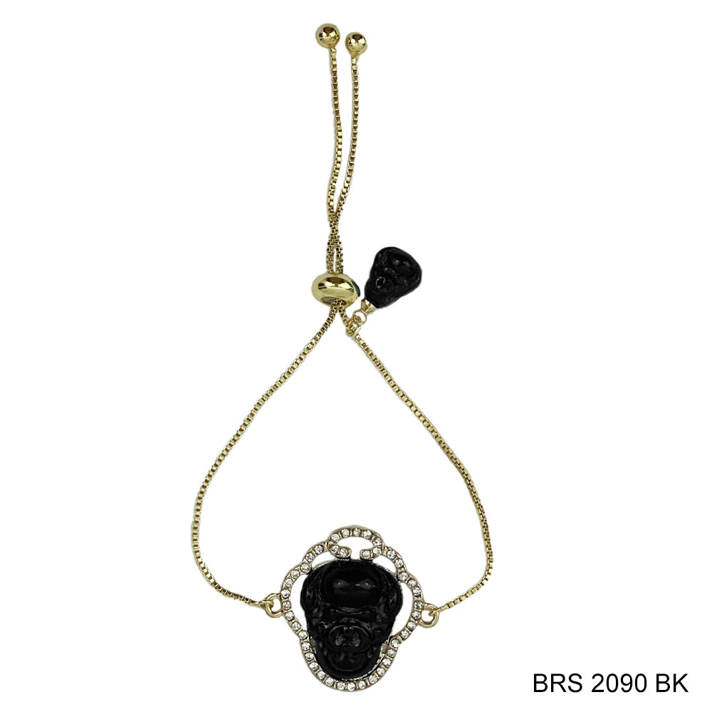 Pulsera Ajustable Buda Riendo BRS 2090 BK