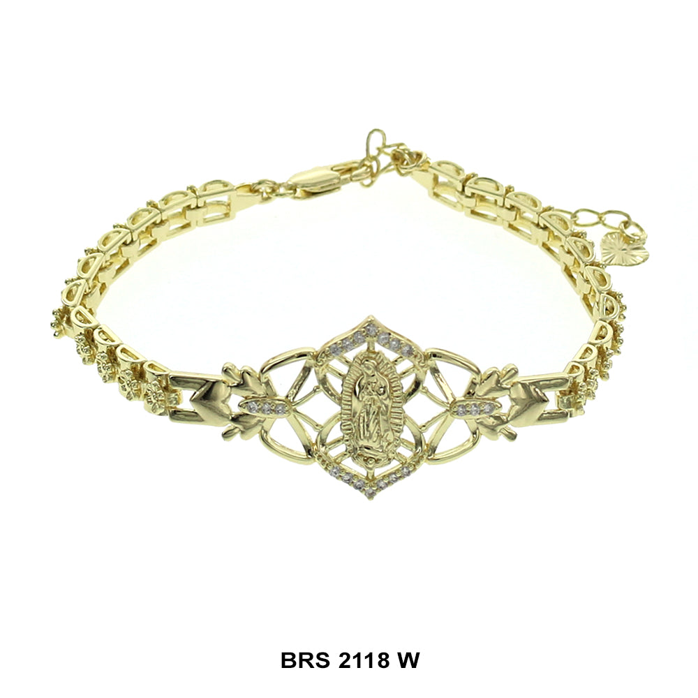 Guadalupe Designer Bracelet BRS 2118 W