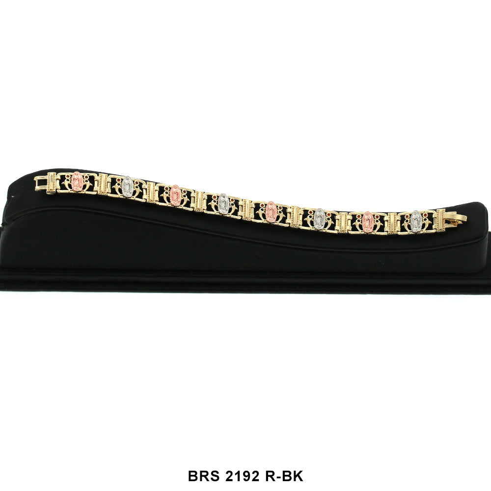 Pulsera Guadalupe Con Delfines BRS 2192 R-BK