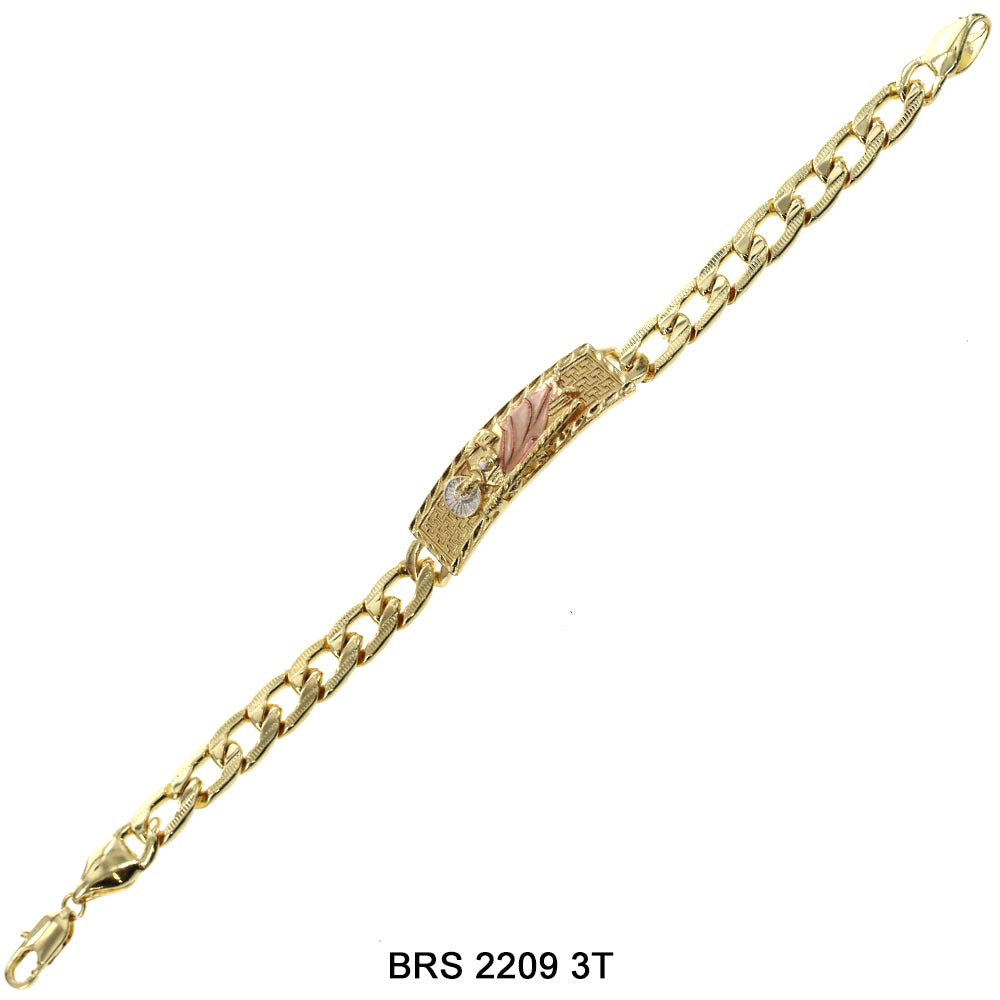 San Judas Men Bracelet BRS 2209 3T