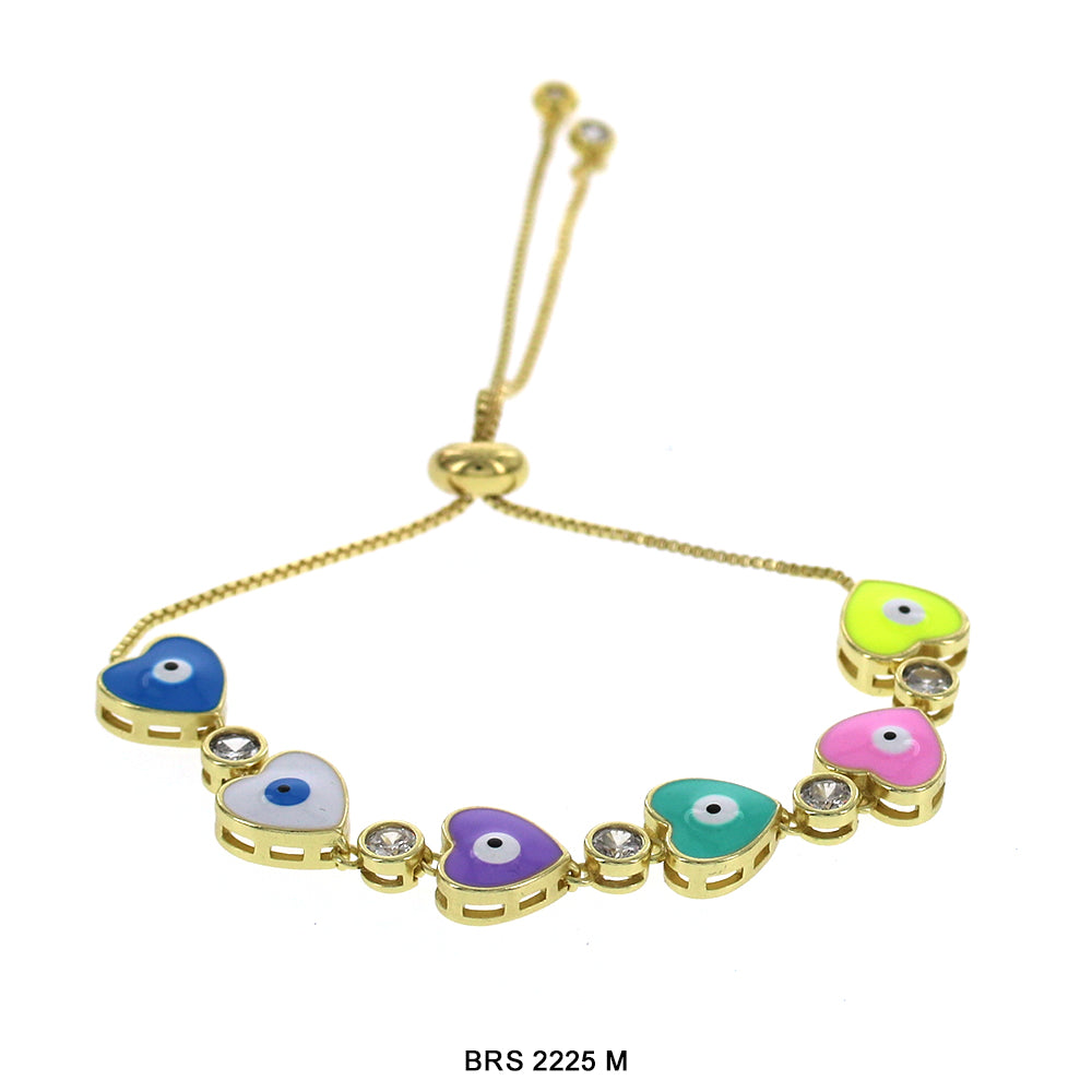 Pulsera Ajustable Mal de Ojo BRS 2225 M