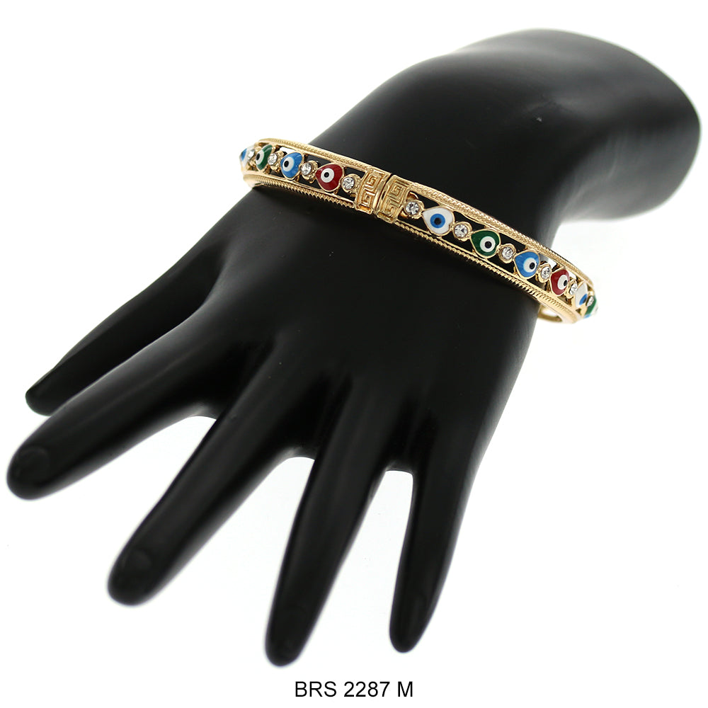 Evil Eye Bangle Bracelet BRS 2287 M