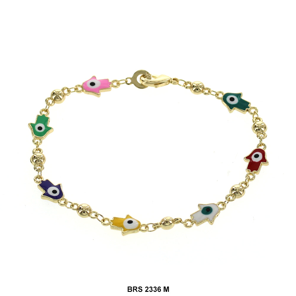 Pulsera Mano Hamsa Mal de Ojo BRS 2336 M